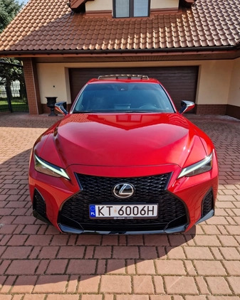 Lexus IS cena 246000 przebieg: 12485, rok produkcji 2021 z Tarnów małe 191